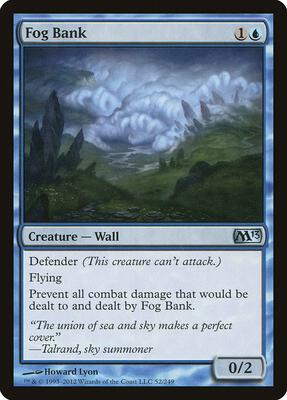 Fog Bank card from Magic 2013 (M13)