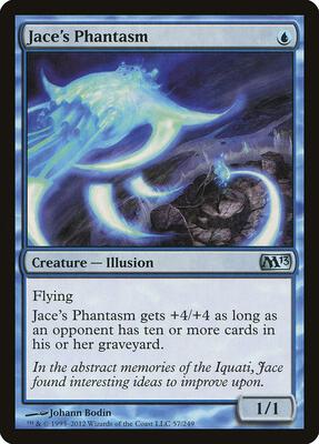 Jace's Phantasm card from Magic 2013 (M13)