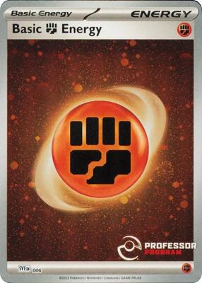 Fighting Energy (2023) card from Professor Program Promos