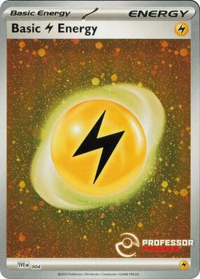 Lightning Energy (2023) card from Professor Program Promos