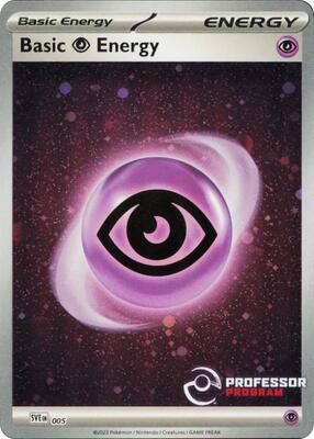 Psychic Energy (2023) card from Professor Program Promos