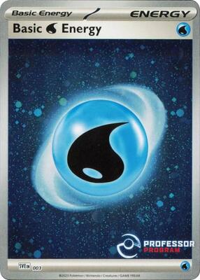 Water Energy (2023) card from Professor Program Promos
