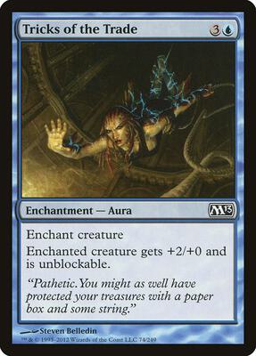 Tricks of the Trade card from Magic 2013 (M13)
