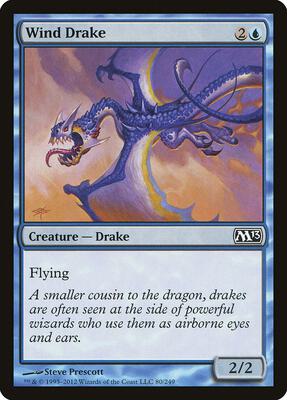 Wind Drake card from Magic 2013 (M13)