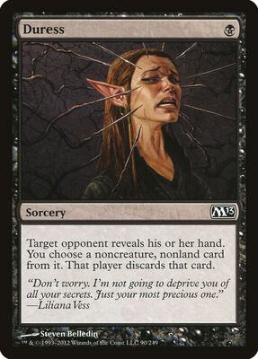 Duress card from Magic 2013 (M13)