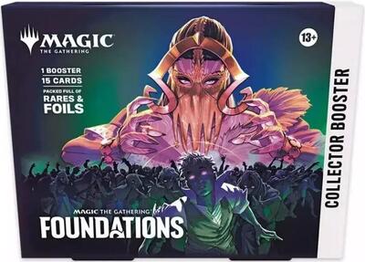 Magic: The Gathering Foundations - Collector Booster Omega Pack card from Foundations