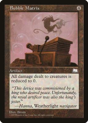 Bubble Matrix card from Weatherlight