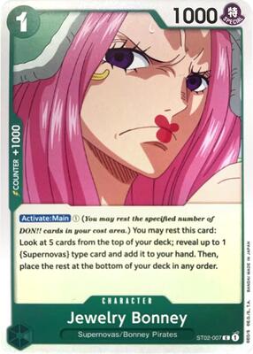Jewelry Bonney card from Revision Pack Cards