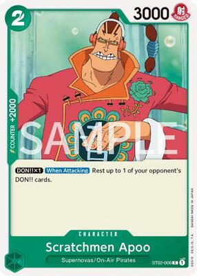 Scratchmen Apoo card from Revision Pack Cards
