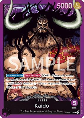 Kaido (001) card from Revision Pack Cards