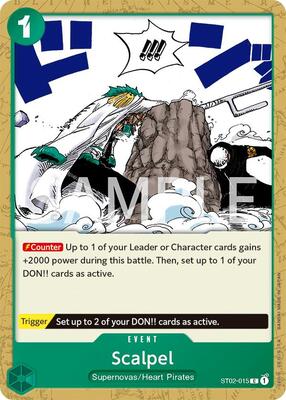 Scalpel card from Revision Pack Cards