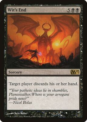 Wit's End card from Magic 2013 (M13)