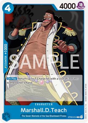 Marshall.D.Teach card from Revision Pack Cards