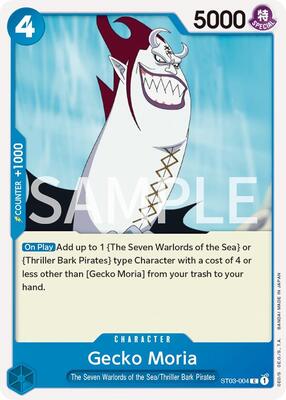 Gecko Moria card from Revision Pack Cards