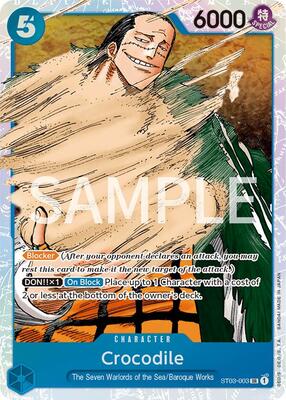 Crocodile (003) card from Revision Pack Cards