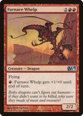 Furnace Whelp card from Magic 2013 (M13)