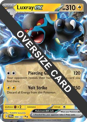 Luxray ex - 068/167 (Meddling Sparks Premium Collection) card from Jumbo Cards