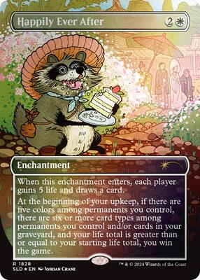 Happily Ever After (1828) (Rainbow Foil) card from Secret Lair Drop Series