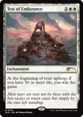 Test of Endurance card from Secret Lair Drop Series