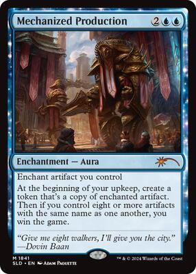 Mechanized Production card from Secret Lair Drop Series