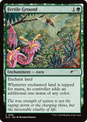 Fertile Ground card from Secret Lair Drop Series