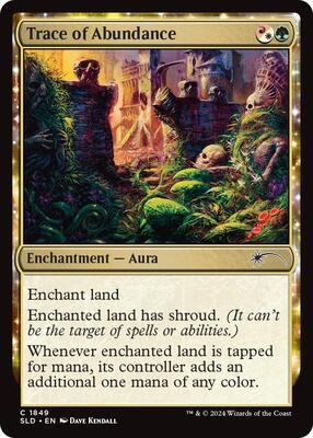 Trace of Abundance card from Secret Lair Drop Series