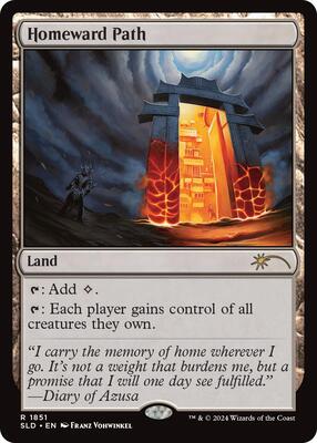 Homeward Path (1851) card from Secret Lair Drop Series