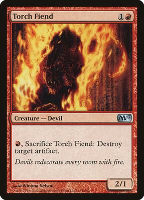 Torch Fiend card from Magic 2013 (M13)