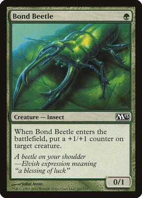 Bond Beetle card from Magic 2013 (M13)