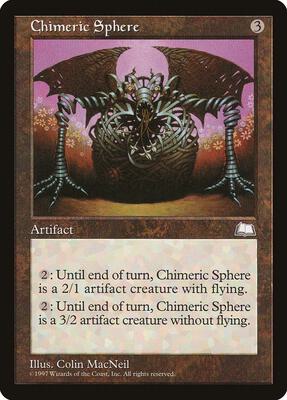 Chimeric Sphere card from Weatherlight