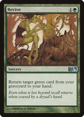 Revive card from Magic 2013 (M13)