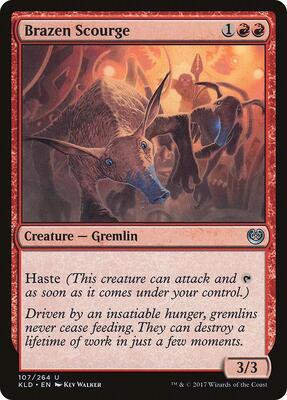 Brazen Scourge (Reprint) card from Kaladesh