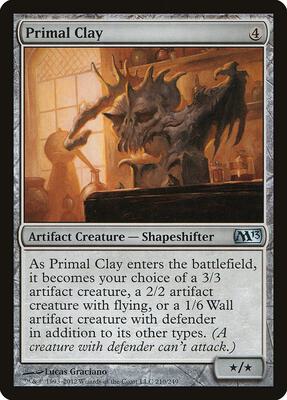 Primal Clay card from Magic 2013 (M13)