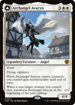 Archangel Avacyn card from Innistrad Remastered