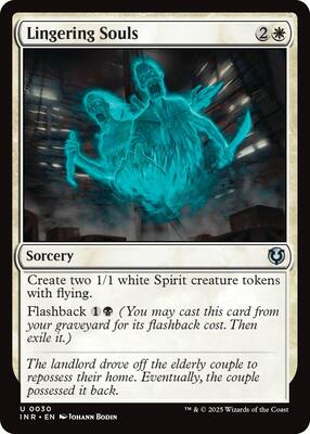 Lingering Souls card from Innistrad Remastered