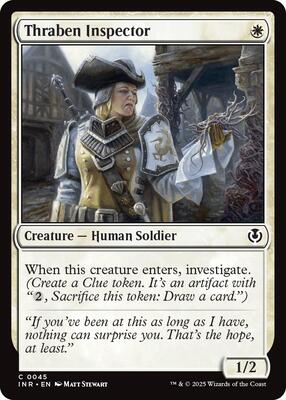 Thraben Inspector card from Innistrad Remastered