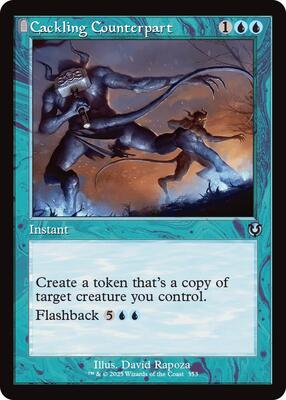 Cackling Counterpart (Retro Frame) card from Innistrad Remastered