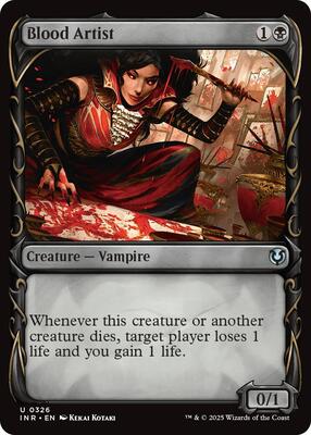 Blood Artist (Showcase) card from Innistrad Remastered