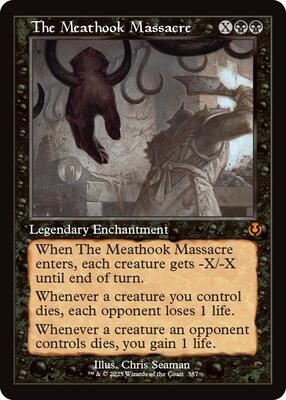 The Meathook Massacre (Retro Frame) card from Innistrad Remastered