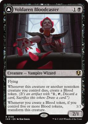 Voldaren Bloodcaster card from Innistrad Remastered