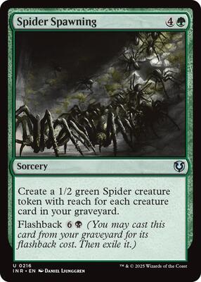 Spider Spawning card from Innistrad Remastered