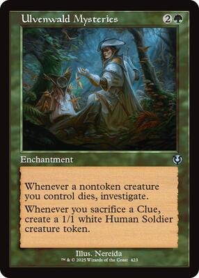 Ulvenwald Mysteries (Retro Frame) card from Innistrad Remastered