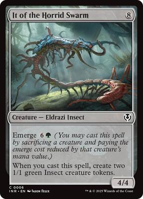 It of the Horrid Swarm card from Innistrad Remastered