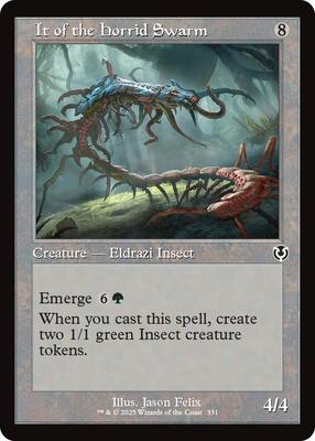 It of the Horrid Swarm (Retro Frame) card from Innistrad Remastered