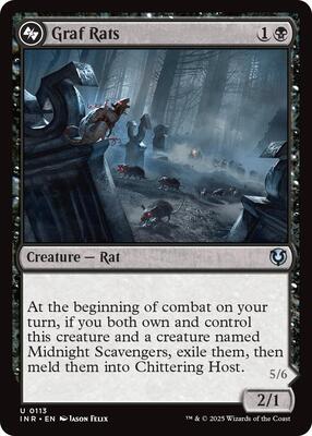 Graf Rats card from Innistrad Remastered
