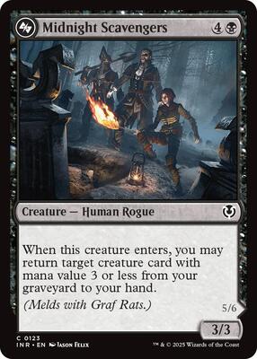 Midnight Scavengers card from Innistrad Remastered
