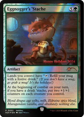 Eggnogger's 'Stache card from Special Occasion