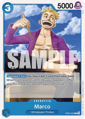 Marco card from Emperors in the New World: 2nd Anniversary Tournament Cards