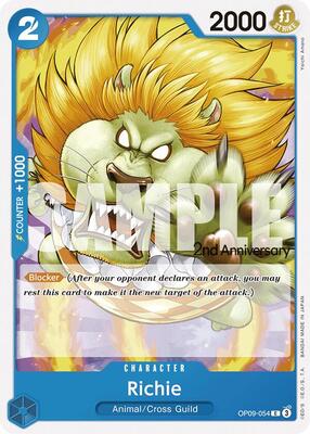 Richie card from Emperors in the New World: 2nd Anniversary Tournament Cards