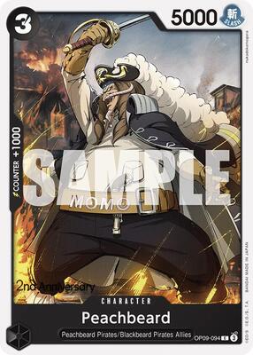 Peachbeard card from Emperors in the New World: 2nd Anniversary Tournament Cards